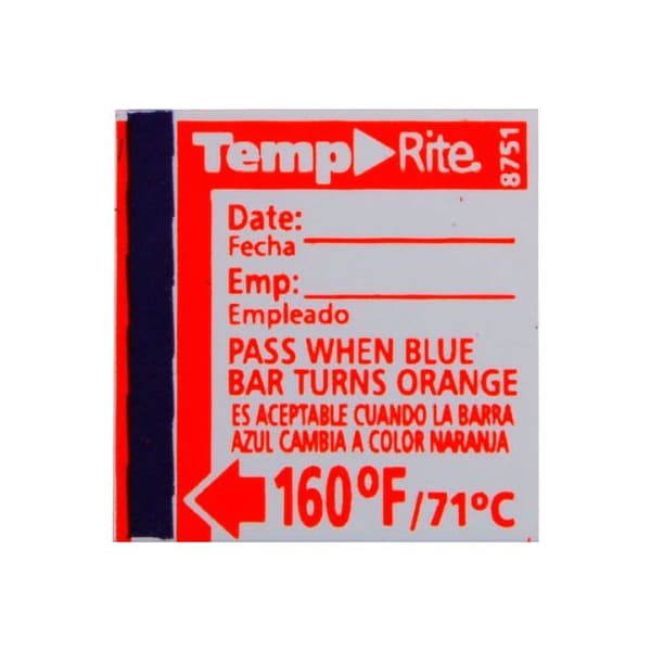 Allpoints 1381259 Label, Temperature, 160F For Taylor Precision Products, L.P.